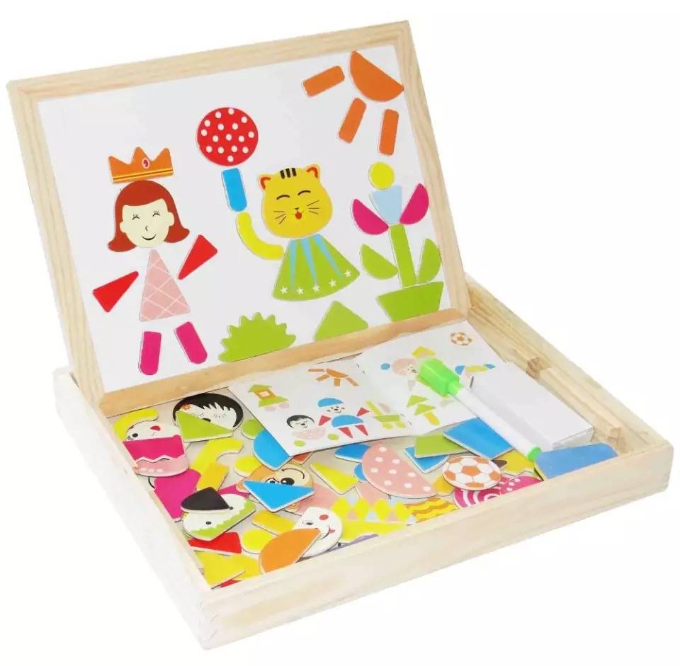 Carte Puzzle din lemn magnetica Tematica Figurine 02.jpg