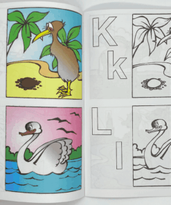 Carte de colorat Animale coloram alfabetul invatam 03.png