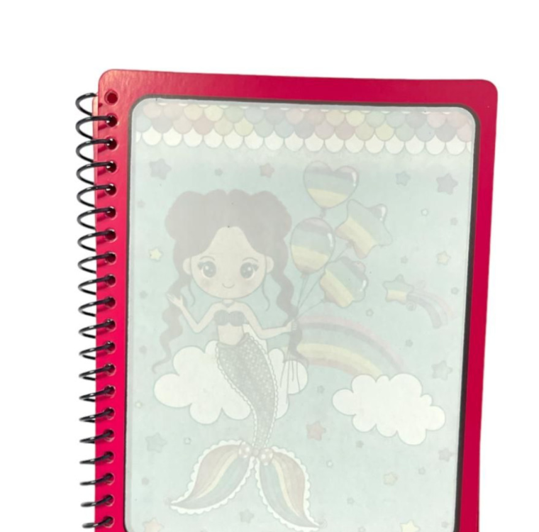 Carte de desenat cu apa-Sirena - imagine 4