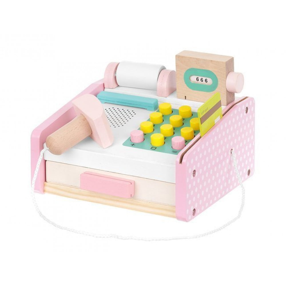 Casa de marcat din lemn pentru copii cu 18 piese 01.jpeg