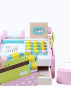 Casa de marcat din lemn pentru copii cu 18 piese 05.jpeg