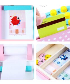 Casa de marcat din lemn pentru copii cu 18 piese 06.jpeg