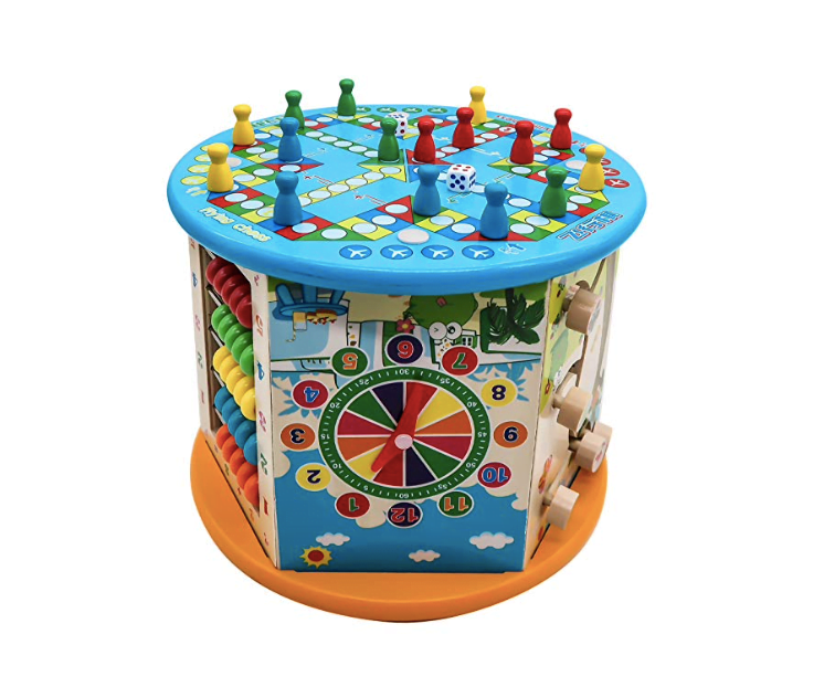 Centru de activitati 8 in 1 Jucarie educativa bebelusi 08.png