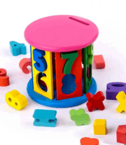 Cilindru din lemn cu sortator cifre si culori 3 ani 03.png