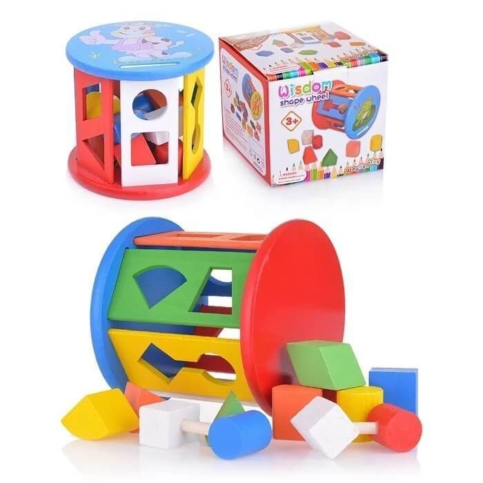 Cilindru din lemn cu sortator forme si culori09.jpg