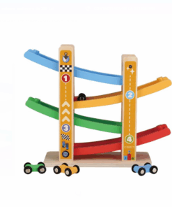 Circuit cu 4 piste si 4 masinute colorate 2 ani 01.png