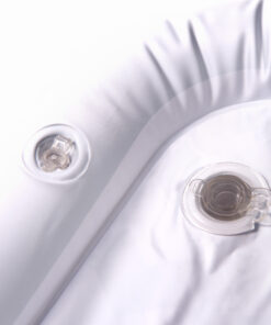 Mata wodna nadmuchiwana czarno biała szlaczki 65cm x 50cm 5