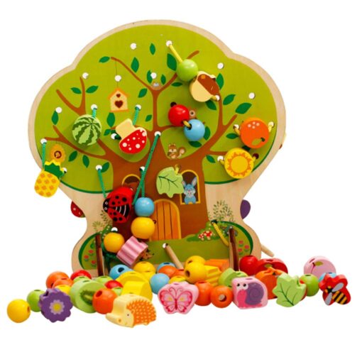 Joc Montessori 2 in 1 Pomul cu fructe snuruit si insirat01.jpg