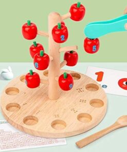 Joc Montessori Matematica si Dexteritate Copacul cu mere03.jpg