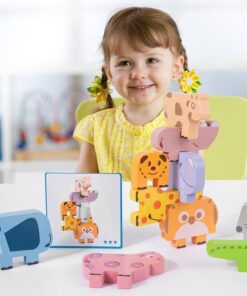 Joc Montessori de stivuit si echilibru Set 10 animale 01.jpeg