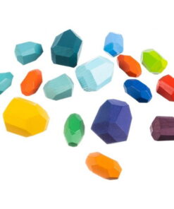 Joc creativ Montessori echilibru stivuire si culori 16 piese 01.jpeg