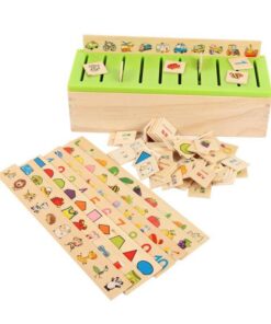 Joc de asociere si sortare Obiecte fructe si animale.jpg