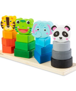 Joc de stivuire si sortare din lemn – Animale 4 coloane 01.jpeg