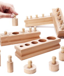 Joc de tip Montessori Set cilindri din lemn Natur 01.jpeg