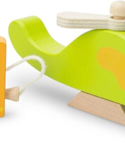 Joc din lemn Parcare supraetajata cu masinute si elicopter 02.jpeg