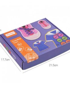 Joc din lemn de siretuit Rochita si pantofi 03.jpg