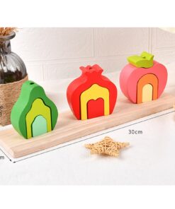 Joc din lemn de stivuit si sortare Set 3 fructe colorate 05.jpeg