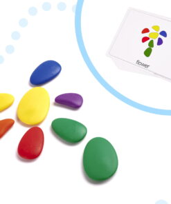 Joc educativ Montessori Puzzle cu pietricele colorate 07.jpeg