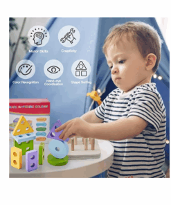 Joc educativ Sortator forme geometrice pe 4 coloane 3 ani 09.png