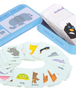 Joc educativ de asociere carti de joc cu animale salbatice 01.jpeg