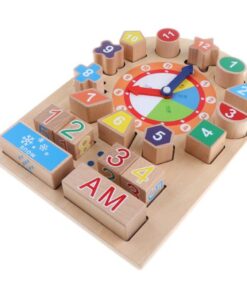 Joc educativ din lemn Invata ceasul si vremea 12 luni 08.jpg