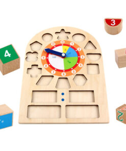 Joc educativ din lemn Invata ceasul si vremea 12 luni01.jpg