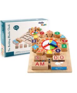 Joc educativ din lemn Invata ceasul si vremea 12 luni04.jpg