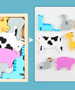 Joc educativ din lemn Tetris 3D cu animale.png