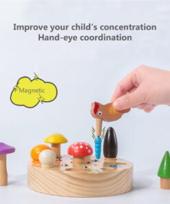 Joc magnetic si de indemanare Padurea cu ciupercute 09.jpeg