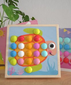 Joc mozaic lemn cu butoni mari 62 piese02.jpg