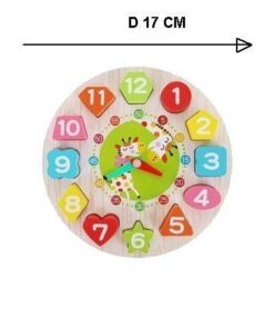 Joc multifunctional din lemn Ceas si joc de insiruit 05.jpg