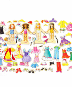 Joc tip puzzle magnetic Imbraca Fetitele 69 piese 06.png