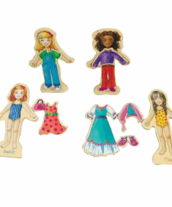 Joc tip puzzle magnetic Imbraca Fetitele 69 piese 07.png