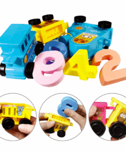 Joc trenulet din plastic pentru copii cu cifre 02 .png