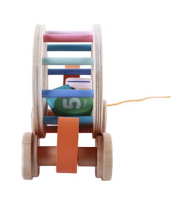 Jucarie de tras cu sortator de forme Arici 04.jpg