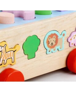 Jucarie de tras cu sortator de forme si animale 05.jpg