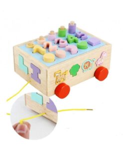 Jucarie de tras cu sortator de forme si animale 07.jpg