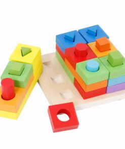 Jucarie educativa Sortator Puzzle din lemn cu forme geometrice 01.jpeg