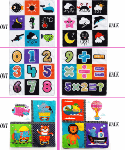 Jucarie educativa si senzoriala bebe, Cutia cu batiste, 0 luni+ 0003