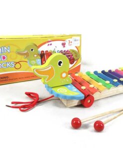 Jucarie muzicala Xilofon din lemn cu Ratusca.jpg