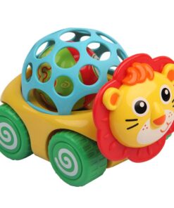 Jucarie zornaitoare bebelusi Masinuta din silicon si plastic 02.jpg