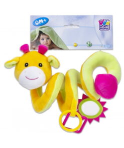 Jucarie zornaitoare de plus pentru patut si carucior Girafa 02.jpeg