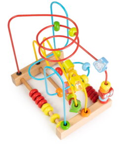 Labirint motricitate cu abac Animale – joc lemn 02.jpg