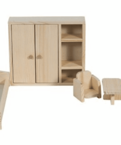 Mobilier Papusi din lemn natur Dormitor 02.png