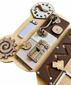 Placa senzoriala cu activitati Montessori Busy Board Ursulet 03.png