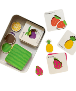 Primul Puzzle al bebelusului Joc de asociere cu fructe 24 piese 01.png