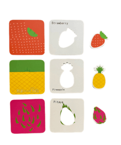 Primul Puzzle al bebelusului Joc de asociere cu fructe 24 piese 02.png