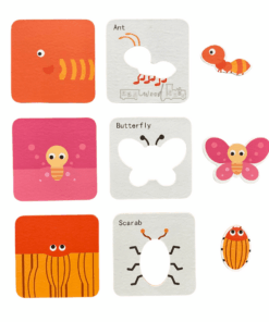 Primul Puzzle al bebelusului Joc de asociere cu insecte 04.png