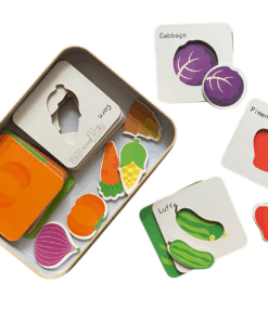 Primul Puzzle al bebelusului Joc de asociere cu legume 01.png
