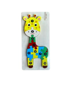 Puzzle 3D din lemn cu 10 piese Girafa.jpg